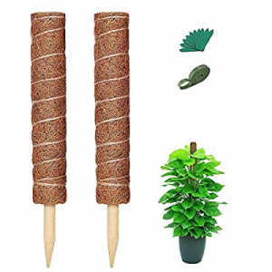 DALTACK Full Length 28.7 inches Moss Pole now 40.0% off ,2Pcs 16.5 Inches Totem Pole Coir Moss Sti..