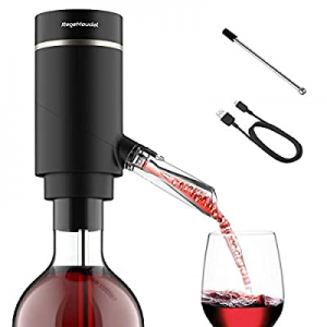 RegeMoudal Electric Wine Aerator Pourer - Multi-Smart Automatic Filter Wine Dispenser，One-Touch Wi..