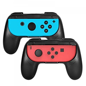 Grip kit for Nintendo Switch Joy-Con Controllers,Wear-Resistant Joy-con Handle for Nintendo Switch,2