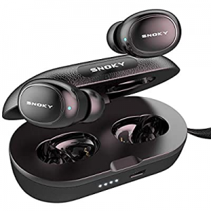 Wireless Earbuds, Snoky N8 Bluetooth 5.0 Earbuds Deep Bass IPX7 Waterproof Binaural Calls in-Ear Hea