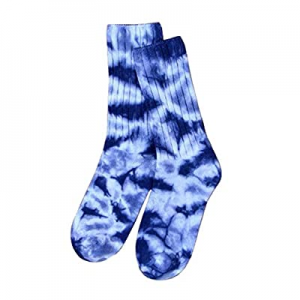 Unisex Tie-dye Couple Sports Socks Novelty Cute Crew Cotton Socks Christmas Gift now 60.0% off 