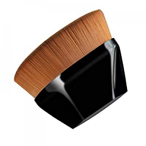 XZYZYW Foundation brush, used to mix liquid, cream or flawless powder makeup, with lid (black)
