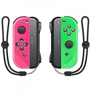 Vivefox Joy Pad Controller Replacement for Switch/Switch Lite, L/R Wireless Joy Pad with Wrist Strap