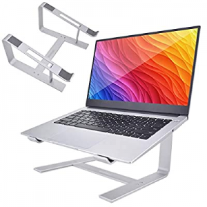 Laptop Stand, ONEKKWEN Upgraded Laptop Stand for Desk , Aluminum Computer Stand, Detachable Laptop R
