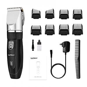 Hair Clippers for Men SUPRENT Cordless Professional Hair Clippers Rechargeable Hair Trimmer for Man,