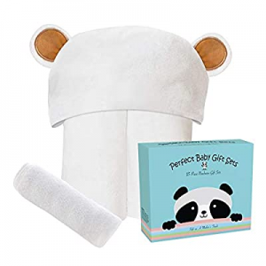 50.0% off Premium Ultra Soft Bamboo Baby Hooded Towel and Washcloth Sets with Unique Design – Hypo..
