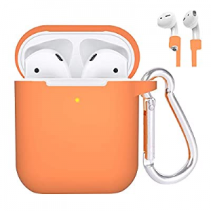 AirPods Case Cover Cute with Keychain, Enhenstre Airpods Case for Girls,Silicone Skin Cover for AirP
