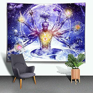 45.0% off Ine Ive Seven Chakra Tapestry Yoga Meditation Tapestry ArabesqueTapestry Zen Tapestry fo..