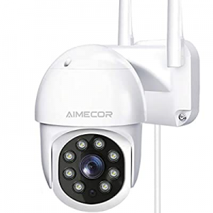 One Day Only！Outdoor Security Camera now 50.0% off , AIMECOR FHD 1080P Pan/Tilt 2.4G WiFi Home Sur..