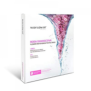 Midflower Rosa Damascena Brightening Mask 0% Preservatives Complete Hydration and Brightening with P
