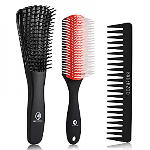 O BRUSHZOO Detangling Brush for Curly Hair now 40.0% off , Detangler Brush for Natural 3/4abc Hair..