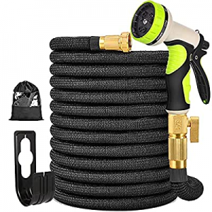 20.0% off TOCZIM 50FT Expandable Garden Hose - Flexible Hose with Extra Strength Fabric 4-Layers L..