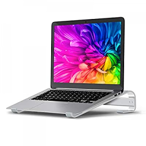 Laptop Stand for Desk, SOQOOL Computer Stand Riser for Desk,Ventilated Ergonomic Aluminum Notebook S