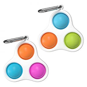 2Pcs Simple Dimple Fidget Popper Toys now 50.0% off , HENKONG Push Pop Bubble Fidget Sensory Toy, ..