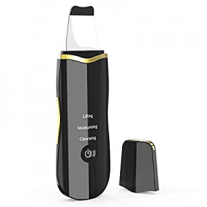 Qukrot Ultrasonic Skin Scrubber - Upgraded 28K Skin Spatula Face Scraper Pore Cleaner Blackhead Remo
