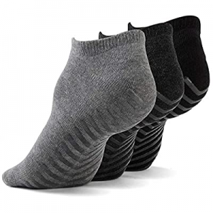Gripjoy Yoga Socks with Grips for Women and Men, Athletic / Barre / Pilates / Non Skid 3pk now 40...