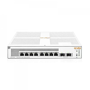 Aruba Instant On 1930 8-Port PoE Gb Ethernet 8xGE PoE (124W), 2X 1G SFP, L2+ Smart Switch US Cord (J