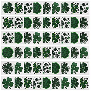 Temporary Tattoo Stickers for Kids - 72 Sheets Fake Tattoo Body Stickers St. Patricks Day Tattoos De