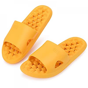 50.0% off WATMAID Shower Sandal Slippers with Drainage Holes Quick Drying Bathroom Slippers Beach ..