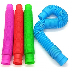 BunMo Pop Tubes Sensory Toys now 25.0% off , Fine Motor Skills Toddler Toys, Fidget Toys for Senso..