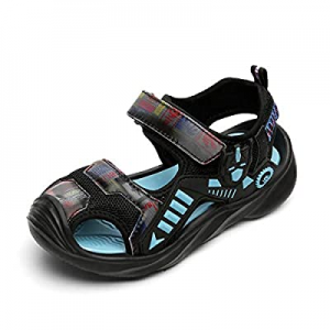 KUBUA Boys Girls Toddler Sandals Close Toe Outdoor Sport Summer Shoes for Kids now 70.0% off 