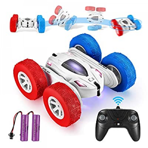 RC Cars Stunt Car Toy now 45.0% off , Remote Control Kids Toy Car, 4WD 2.4GHz Double Sided Rotatin..