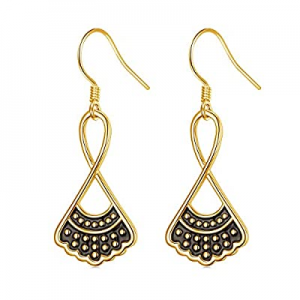 50.0% off Sterling Silver RBG Dissent Collar Earrings Dangle Drop Stud Jewelry Gifts for Women Fan..