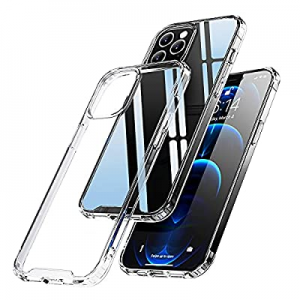 PILIPAPA Crystal Clear Case Compatible with iPhone 12 Pro Max Case now 70.0% off , [Anti -Yellowin..