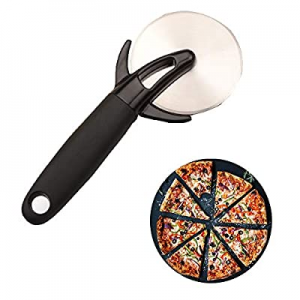 AGLIFEFY Stainless Steel 4-Inch Pizza Wheel Cutter Black now 51.0% off 