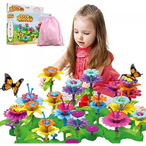 15.0% off Girls Toys Flower Garden Building Toys for 3 4 5 6 Years Old Girls and Boys Toddlers Kid..