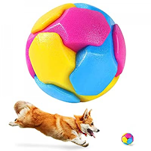 Dog Toys Squeaky Ball now 50.0% off , CFinke Dog Fetch Ball Small Squeaky Toys for Bounce and Play..