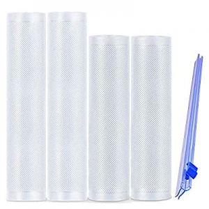 One Day Only！Vacuum Sealer Bags Rolls for Food Saver now 55.0% off , BPA Free Heavy Duty Food Stor..