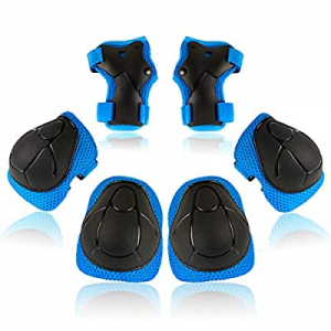 KOOVAGI Knee Pads for Kids Toddler Knee Pads and Elbow Pads Set with Wrist Guards 3 in 1 now 25.0%..