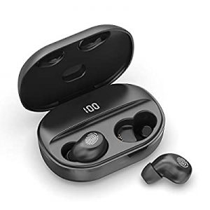 WXM Wireless Earbuds 120H Playtime Bluetooth 5.0 Low Latency IPX7 Waterproof Touch Control with ENC