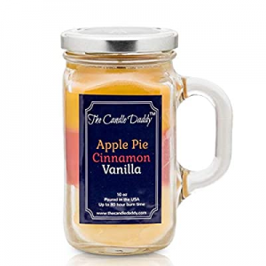 Apple Pie- Cinnamon - Vanilla Scented Candle - 10 oz 80 Hour Burn- Made in USA now 30.0% off 