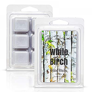 White Birch - Paper Birch Tree Scent Maximum Scent Wax Cubes/Melts- 1 Pack -2 Ounces- 6 Cubes now ..