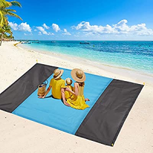 FAHZON Beach Blanket now 50.0% off ,Sandproof Waterproof Picnic Blanket,Sand Free Extra Large Over..