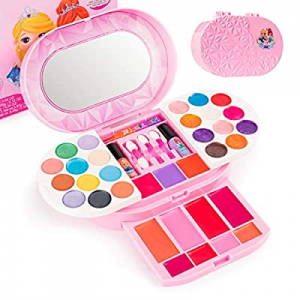 TAFULOR Makeup Kit for Kid now 50.0% off , Kids Washable Make-up kit, Children's Make-up Toy Set w..