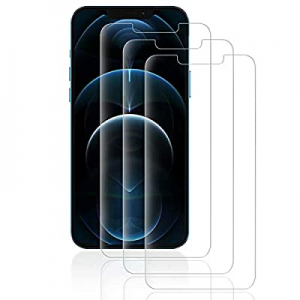 One Day Only！[3 Pack] Screen Protector Compatible for iPhone 12 pro max now 55.0% off ,[9H Hardnes..