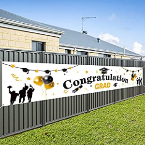 One Day Only！Graduation Banner 2021 Graduation Decoration for Booth Backdrop/Photo Prop now 50.0% ..