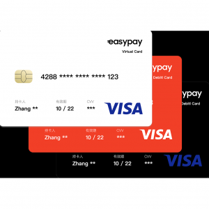 2024年环球捷汇Easypay易购卡开卡及使用指南（注册+邀请码+充值+手续费），虚拟信用卡方便海淘！