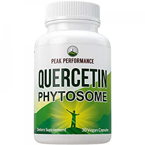 Quercetin Phytosome Vegan Capsules - Pure Quercetin Rich Sophora Japonica Extract for Max Absorption