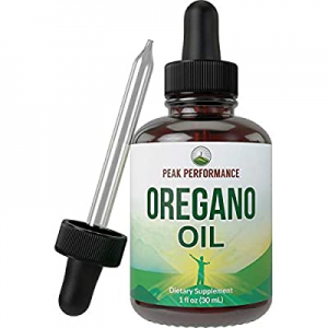 Organic Oregano Oil Vegan Liquid Drops Supplement with Organic Virgin Olive Oil. Origanum Vulgare fr