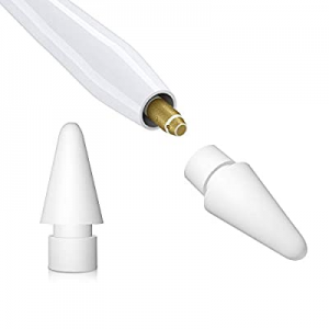 2Pack Replacement Tips Compatible with Apple Pencil 2nd & 1st Generation, Vishoitty Silicone Spare T