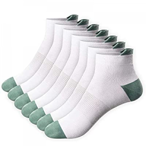 One Day Only！SOFTWIND Men’s Cushion Ankle Socks With Arch Support, Low Cut Comfort Casual Socks no..