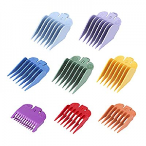 One Day Only！Clipper Guards now 70.0% off , 8 Packs Premium Baber Hair Clipper Combs Guides Replac..