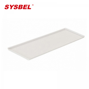 立减CNY￥20,西斯贝尔/SYSBEL WAT03045 安全柜附件 100*36*2.2PE塑胶托盘聚乙烯30/45加仑安全柜托盘乳白色 1块装