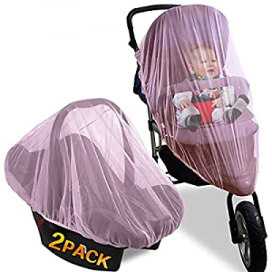 Mosquito Net for Stoller - Protective Baby Stroller Mosquito Net 2Pack - Perfect Bug Net for Strol..