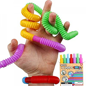 25.0% off BunMo - Mini Pop Tubes - Fidget Toys for Kids and Sensory Toys for Autistic Children - O..