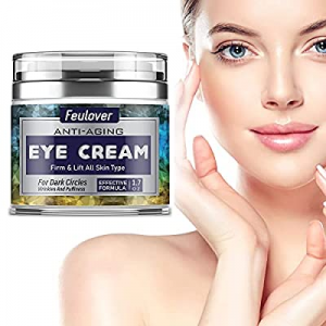 Eye Cream, Under Eye Cream for Dark Circles and Puffiness, Firming and Reducing Wrinkles, 1.7fl. oz
